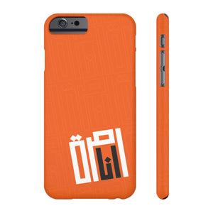 Orange Case Mate Slim Phone Cases
