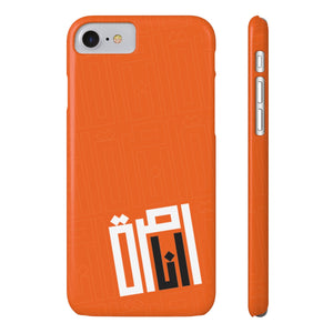Orange Case Mate Slim Phone Cases