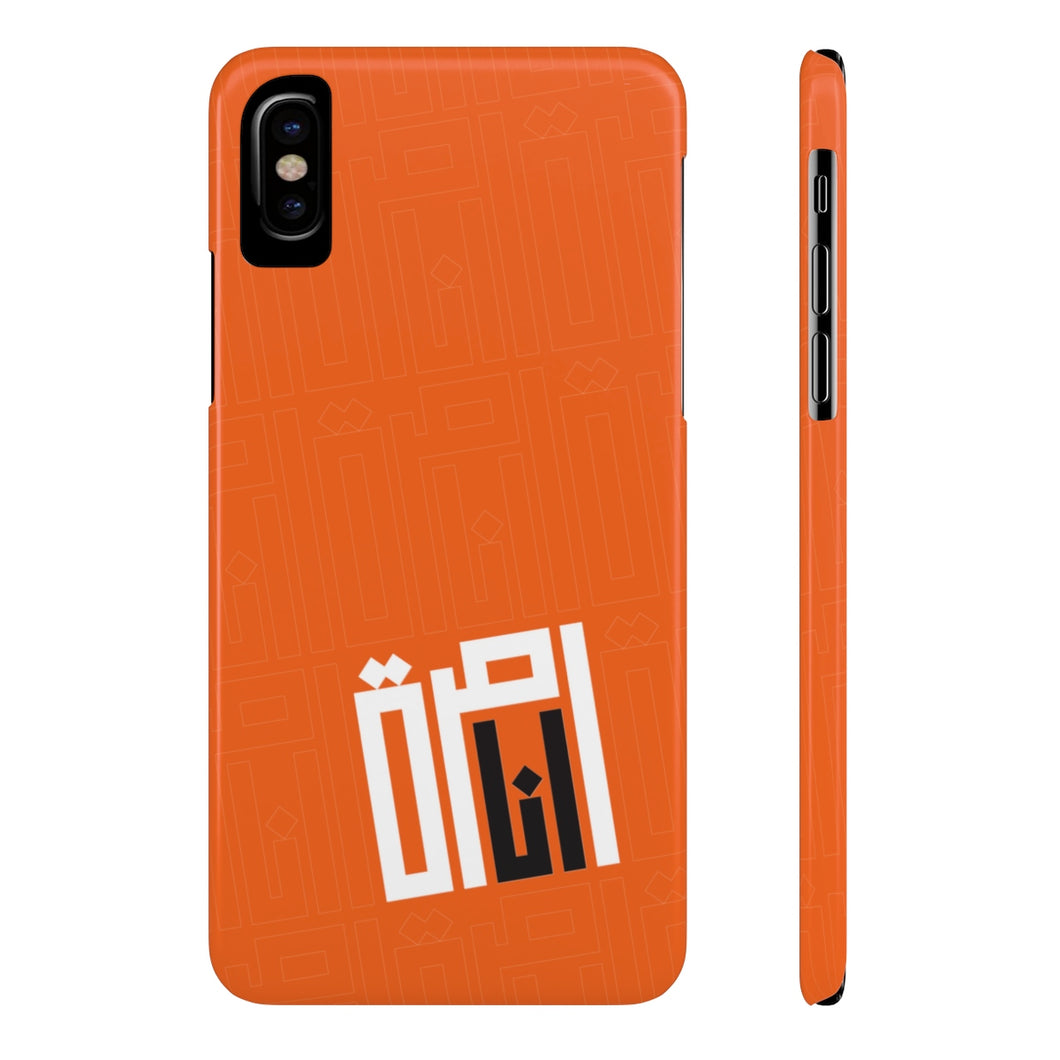 Orange Case Mate Slim Phone Cases