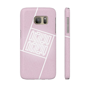 Pink Square Case Mate Slim Phone Cases