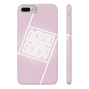 Pink Square Case Mate Slim Phone Cases