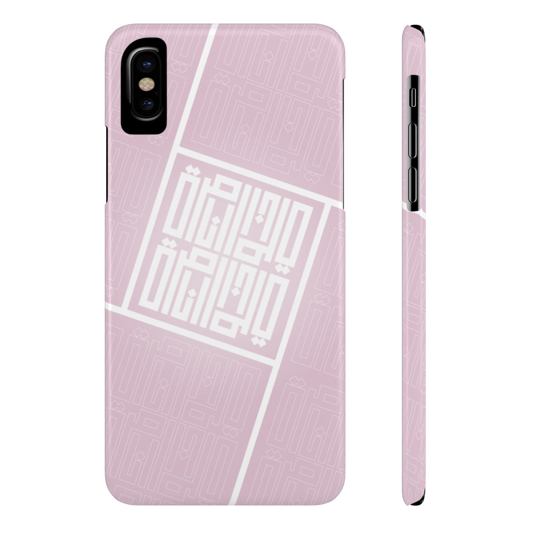 Pink Square Case Mate Slim Phone Cases